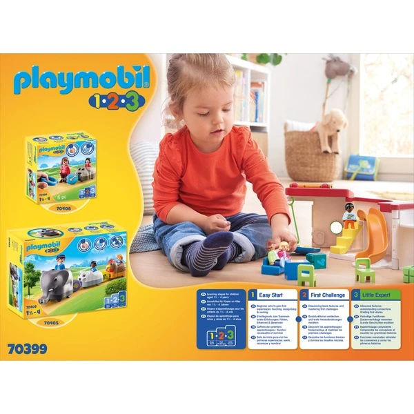PLAYMOBIL 70399 1.2.3 Mein Mitnehm-Kindergarten, Konstruktionsspielzeug – Bild 5