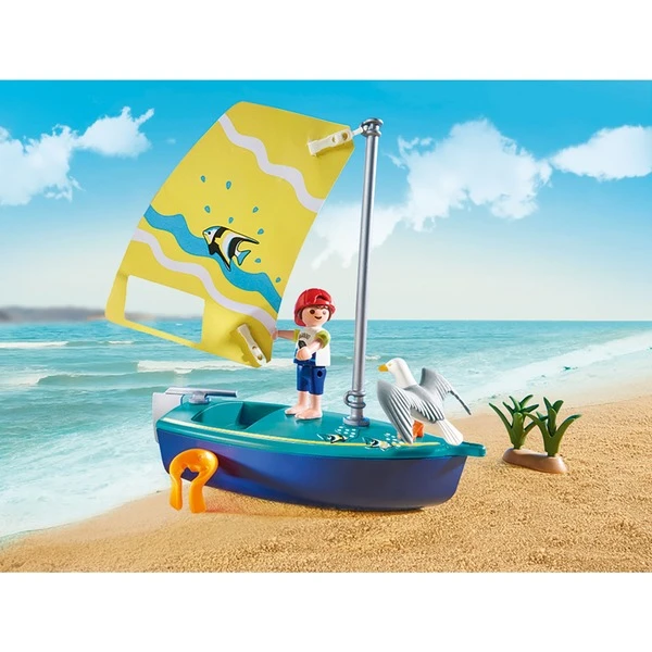PLAYMOBIL 70438 Family Fun Segeljolle, Konstruktionsspielzeug – Bild 3