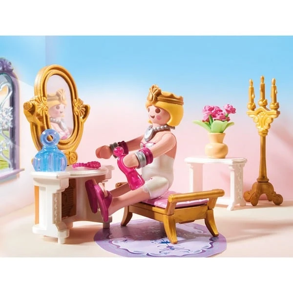 PLAYMOBIL 70453 Princess Schlafsaal, Konstruktionsspielzeug – Bild 4
