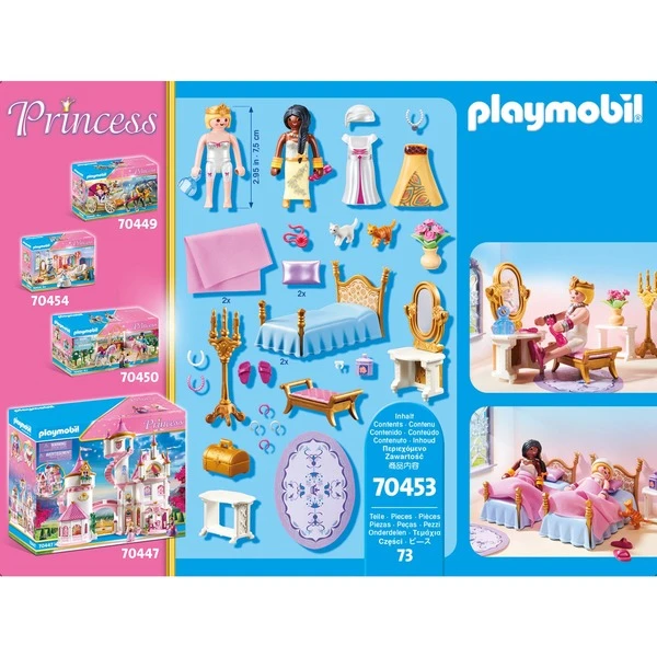 PLAYMOBIL 70453 Princess Schlafsaal, Konstruktionsspielzeug – Bild 5