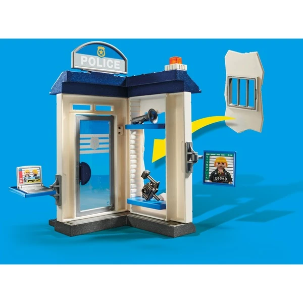 PLAYMOBIL 70498 City Action Starter Pack Polizei, Konstruktionsspielzeug – Bild 4