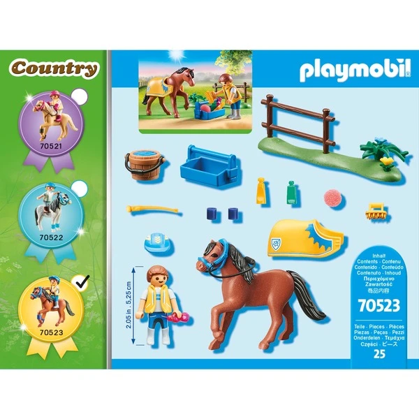 PLAYMOBIL 70523 Country Sammelpony "Welsh", Konstruktionsspielzeug – Bild 2