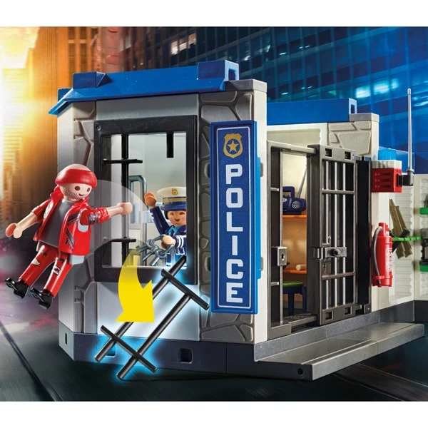 PLAYMOBIL 70568 City Action Polizei: Flucht Aus Dem Gefängnis, Konstruktionsspielzeug – Bild 3