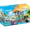 PLAYMOBIL 70612 Family Fun Paddleboot-Verleih Mit Saftbar, Konstruktionsspielzeug