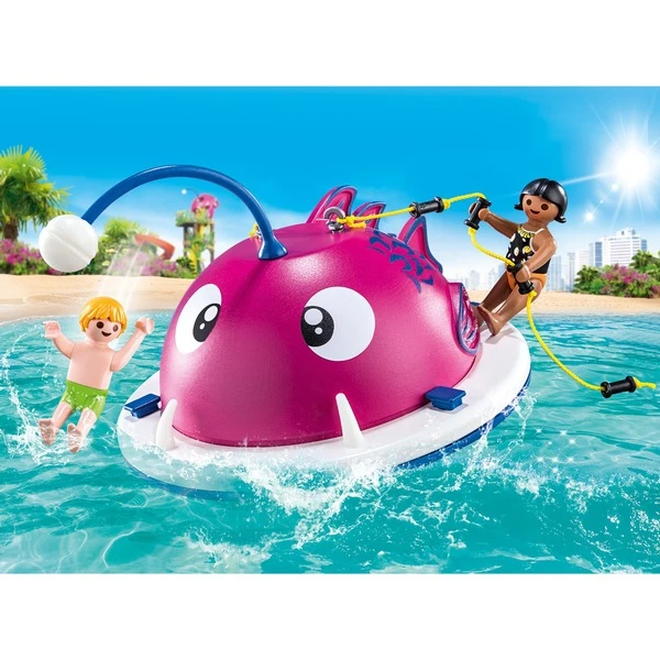 PLAYMOBIL 70613 Family Fun Kletter-Schwimminsel, Konstruktionsspielzeug – Bild 3