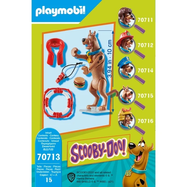 PLAYMOBIL 70713 SCOOBY-DOO! Sammelfigur Rettungsschwimmer, Konstruktionsspielzeug – Bild 3