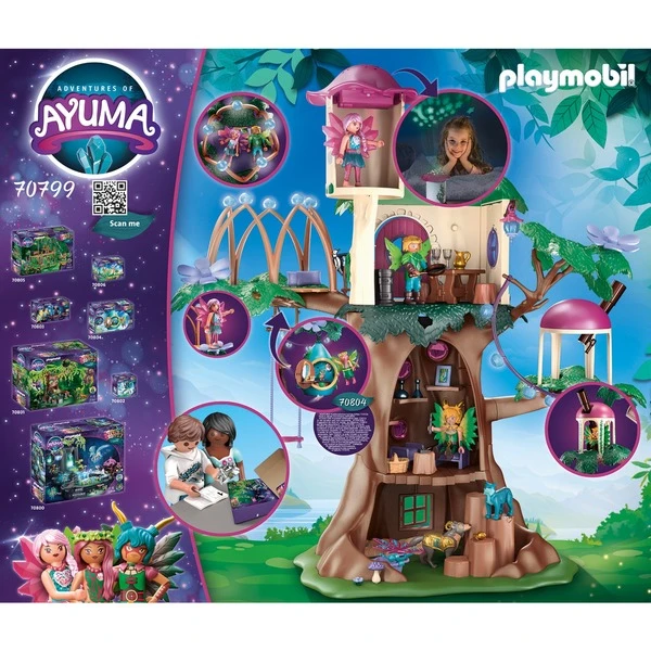PLAYMOBIL 70799 Ayuma Gemeinschaftsbaum, Konstruktionsspielzeug – Bild 2
