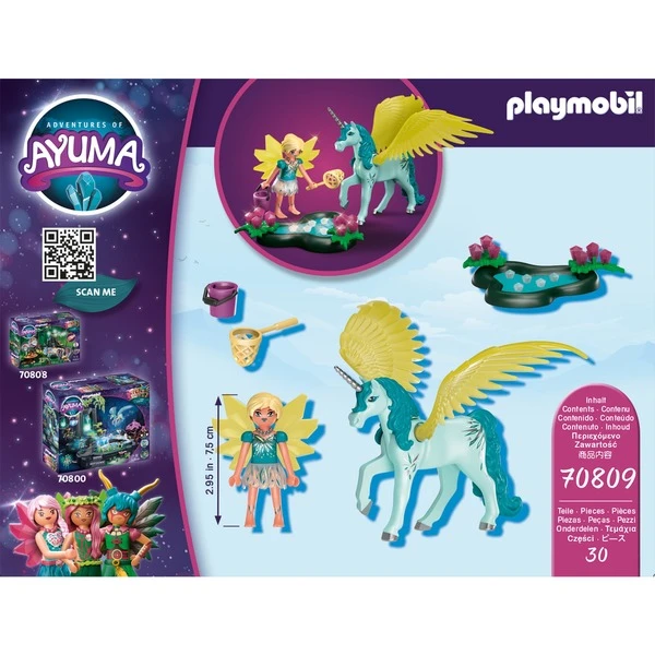PLAYMOBIL 70809 Ayuma Crystal Fairy Mit Einhorn, Konstruktionsspielzeug – Bild 4