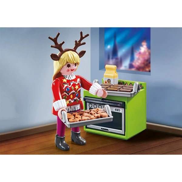 PLAYMOBIL 70877 SpecialPLUS Weihnachtsbäckerei, Konstruktionsspielzeug – Bild 3