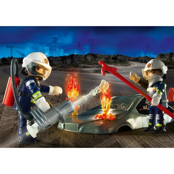 PLAYMOBIL 70907 City Action Starter Pack Feuerwehrübung, Konstruktionsspielzeug – Bild 4