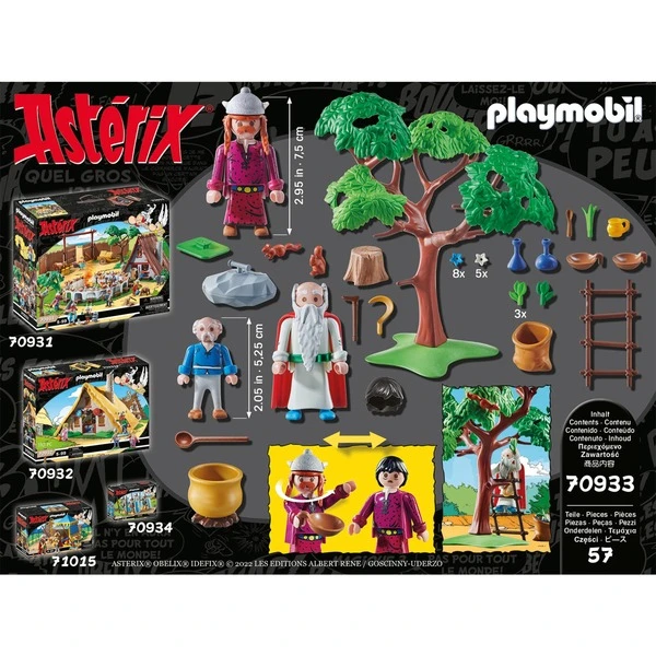 PLAYMOBIL 70933 Asterix Miraculix Mit Zaubertrank, Konstruktionsspielzeug – Bild 6