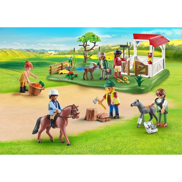 PLAYMOBIL 70978 My Figures Horse Ranch, Konstruktionsspielzeug – Bild 3