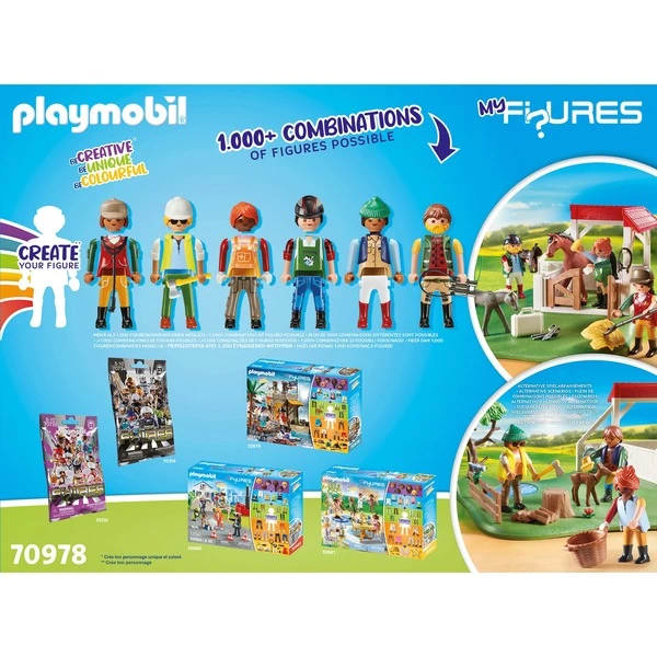 PLAYMOBIL 70978 My Figures Horse Ranch, Konstruktionsspielzeug – Bild 6