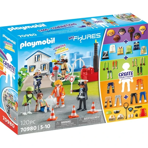 PLAYMOBIL 70980 My Figures Rescue Mission, Konstruktionsspielzeug