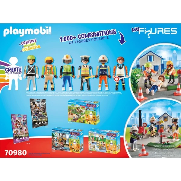 PLAYMOBIL 70980 My Figures Rescue Mission, Konstruktionsspielzeug – Bild 6