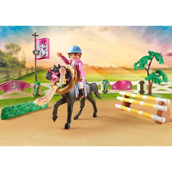 PLAYMOBIL 70996 Reitturnier, Konstruktionsspielzeug – Bild 4