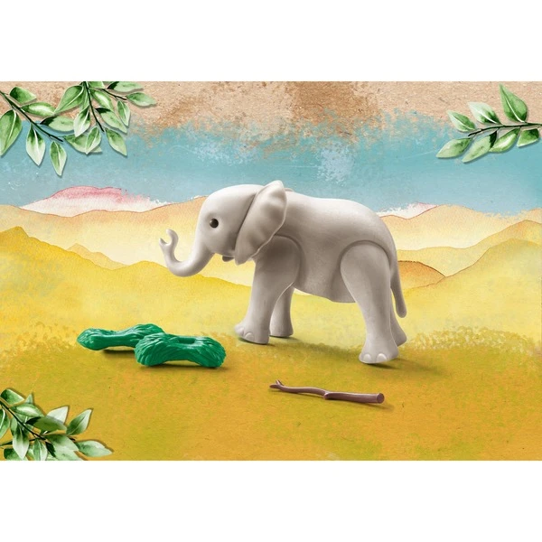PLAYMOBIL 71049 Wiltopia Junger Elefant, Konstruktionsspielzeug – Bild 3