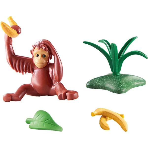 PLAYMOBIL 71074 Wiltopia Junger Orang-Utan, Konstruktionsspielzeug – Bild 2