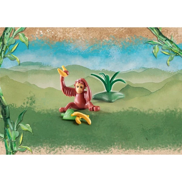 PLAYMOBIL 71074 Wiltopia Junger Orang-Utan, Konstruktionsspielzeug – Bild 3