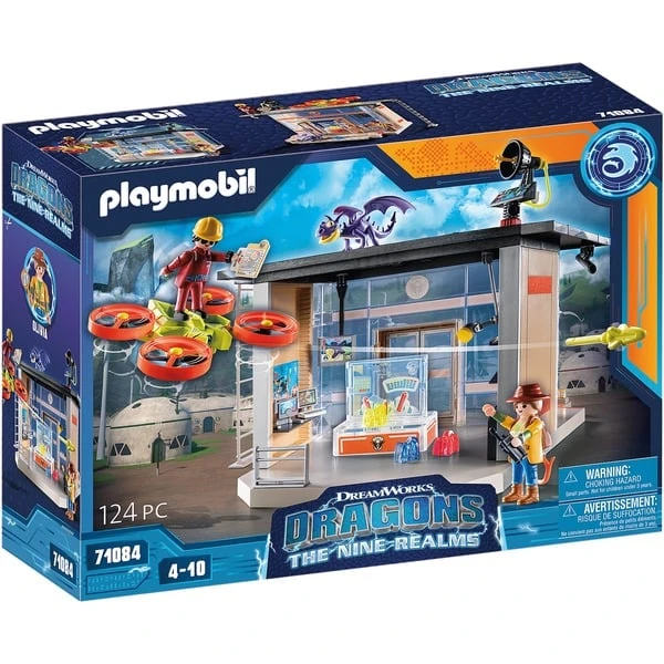PLAYMOBIL 71084 Dragons: The Nine Realms - Icaris Lab, Konstruktionsspielzeug