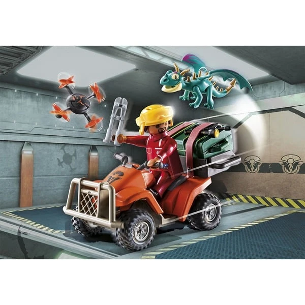 PLAYMOBIL 71085 Dragons: The Nine Realms - Icaris Quad & Phil, Konstruktionsspielzeug – Bild 2