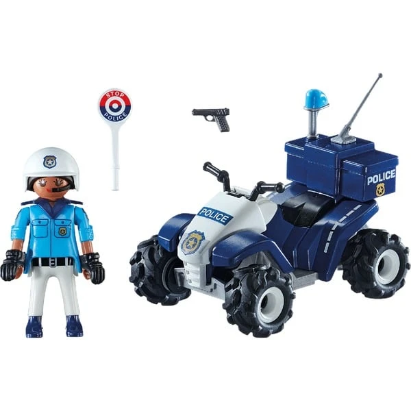 PLAYMOBIL 71092 City Action Polizei-Speed Quad, Konstruktionsspielzeug – Bild 2
