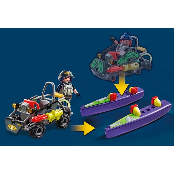 PLAYMOBIL 71147 City Action SWAT-Multi-Terrain-Quad, Konstruktionsspielzeug – Bild 5