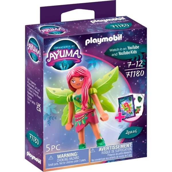 PLAYMOBIL 71180 Ayuma - Forest Fairy Leavi, Konstruktionsspielzeug