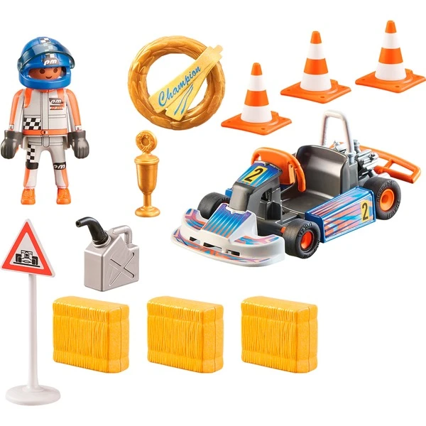 PLAYMOBIL 71187 Racing-Kart, Konstruktionsspielzeug – Bild 2