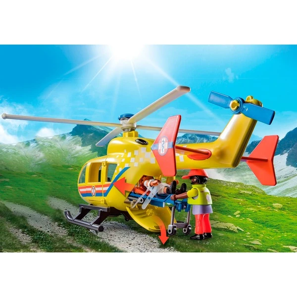 PLAYMOBIL 71203 City Life - Rettungshelikopter, Konstruktionsspielzeug – Bild 3