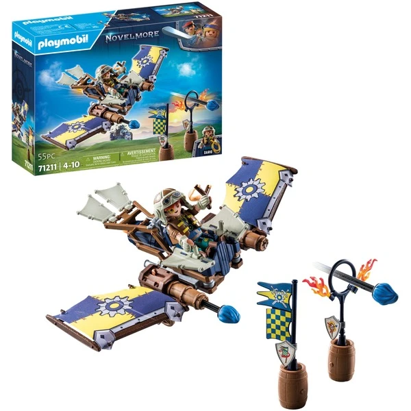 PLAYMOBIL 71211 Novelmore Darios Fluggleiter, Konstruktionsspielzeug – Bild 8