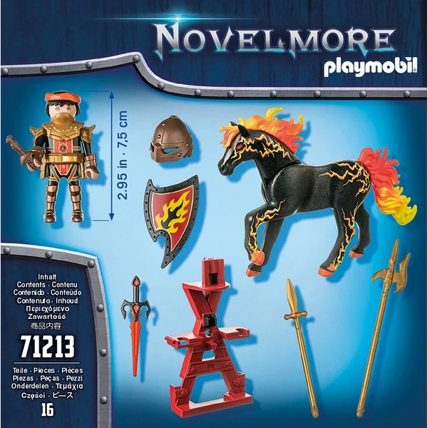 PLAYMOBIL 71213 Novelmore Burnham Raiders - Feuerritter, Konstruktionsspielzeug – Bild 4