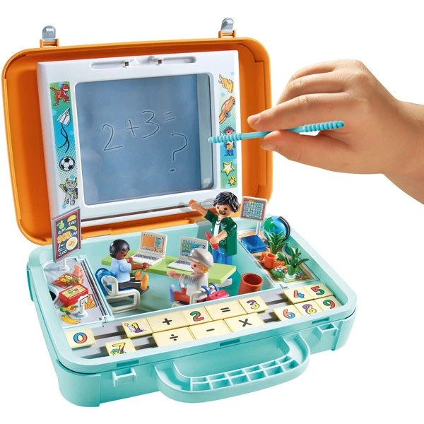 PLAYMOBIL 71216 City Life Lernkoffer, Konstruktionsspielzeug – Bild 2