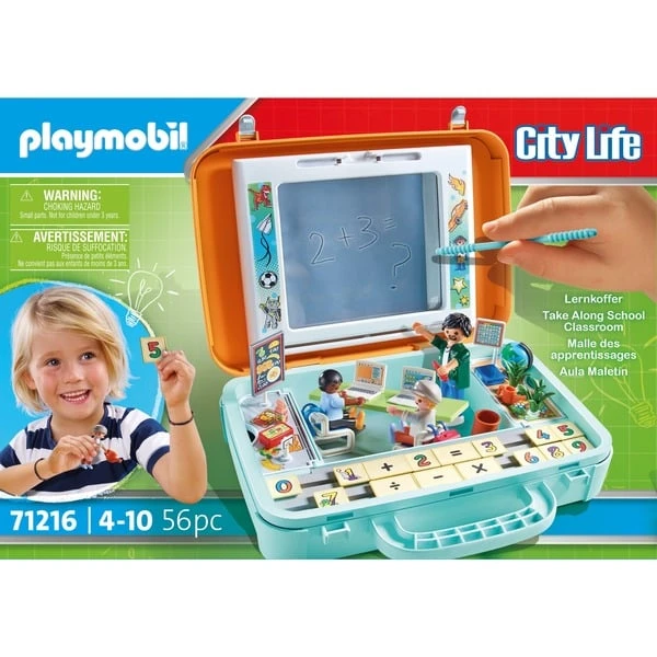 PLAYMOBIL 71216 City Life Lernkoffer, Konstruktionsspielzeug – Bild 8