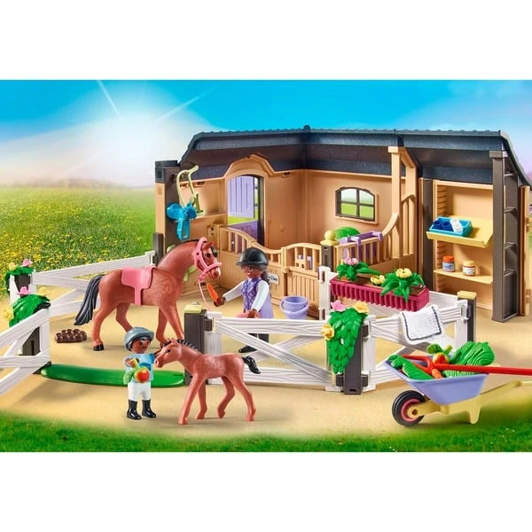 PLAYMOBIL 71238 Reitstall, Konstruktionsspielzeug – Bild 3