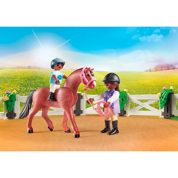 PLAYMOBIL 71238 Reitstall, Konstruktionsspielzeug – Bild 5