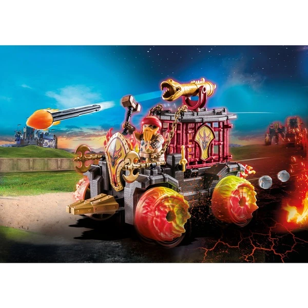PLAYMOBIL 71299 Novelmore Burnham Raiders - Feuerkampfwagen, Konstruktionsspielzeug – Bild 3