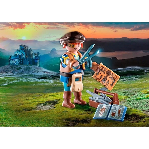 PLAYMOBIL 71302 Novelmore - Dario Mit Werkzeug, Konstruktionsspielzeug – Bild 3