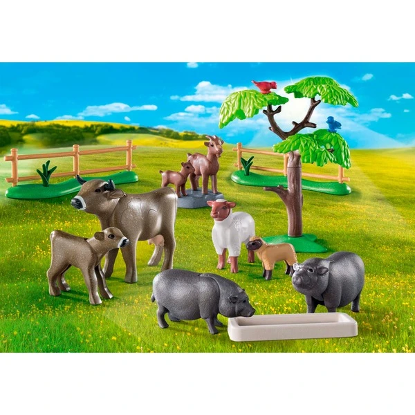 PLAYMOBIL 71307 Country Bauernhoftiere, Konstruktionsspielzeug – Bild 3