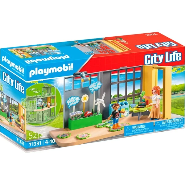 PLAYMOBIL 71331 City Life Anbau Klimakunde, Konstruktionsspielzeug