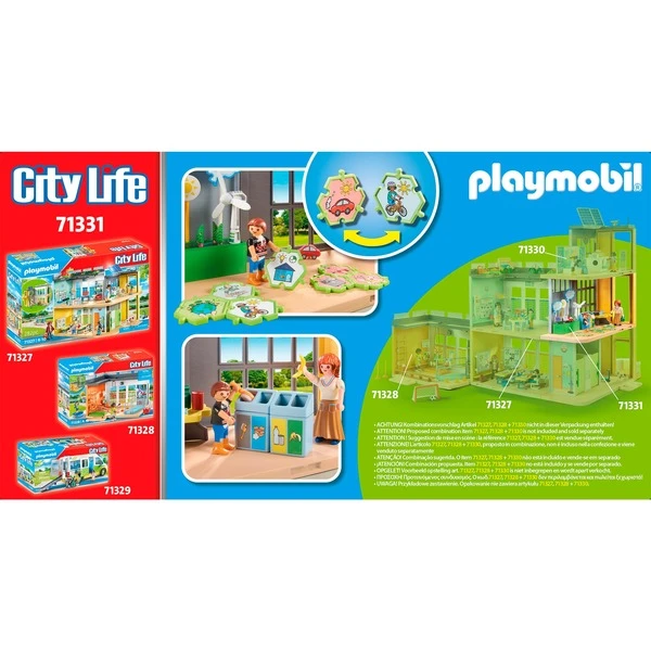 PLAYMOBIL 71331 City Life Anbau Klimakunde, Konstruktionsspielzeug – Bild 6