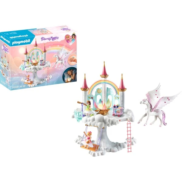 PLAYMOBIL 71359 Princess Magic Himmlisches Regenbogenschloss, Konstruktionsspielzeug – Bild 7