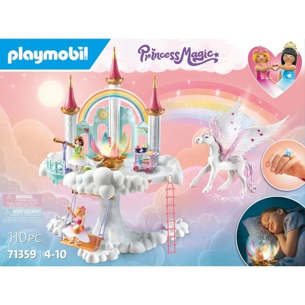 PLAYMOBIL 71359 Princess Magic Himmlisches Regenbogenschloss, Konstruktionsspielzeug – Bild 8
