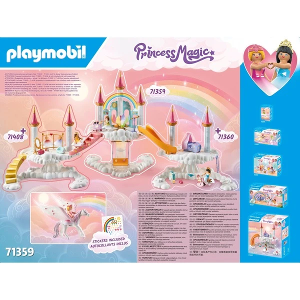 PLAYMOBIL 71359 Princess Magic Himmlisches Regenbogenschloss, Konstruktionsspielzeug – Bild 9