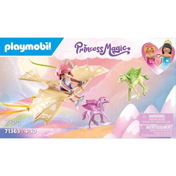 PLAYMOBIL 71363 Princess Magic Himmlischer Ausflug Mit Pegasusfohlen, Konstruktionsspielzeug – Bild 6