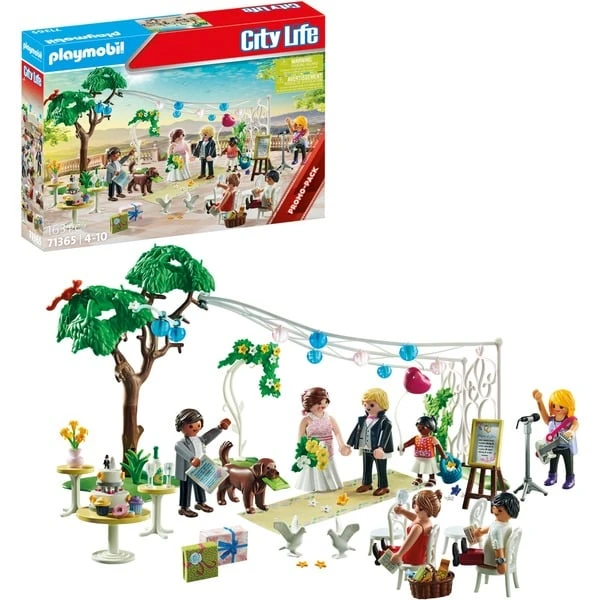 PLAYMOBIL 71365 City Life Hochzeitsfeier, Konstruktionsspielzeug – Bild 9