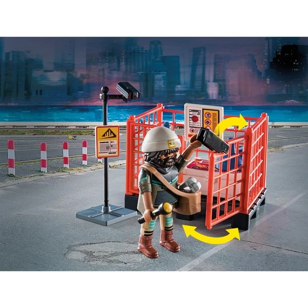 PLAYMOBIL 71381 City Action Starter Pack Polizei, Konstruktionsspielzeug – Bild 4