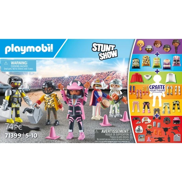 PLAYMOBIL 71399 My Figures: Stuntshow, Konstruktionsspielzeug – Bild 5