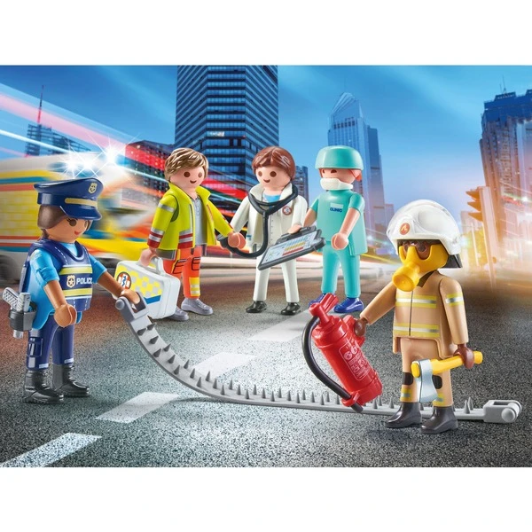PLAYMOBIL 71400 My Figures: Rescue, Konstruktionsspielzeug – Bild 3