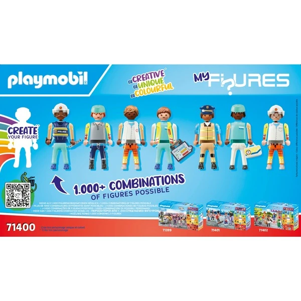 PLAYMOBIL 71400 My Figures: Rescue, Konstruktionsspielzeug – Bild 6